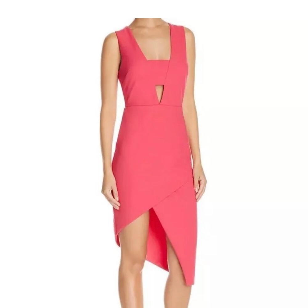 Do + Be Asymmetrical Cutout Dress
